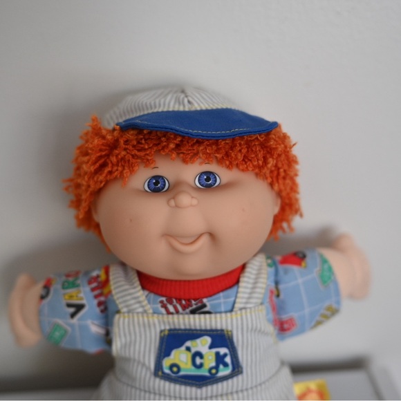 Vintage Cabbage Patch Kid 1990 First Edition Ruff’ N’ Tuff Red Head Hasbro CPK - Picture 14 of 16
